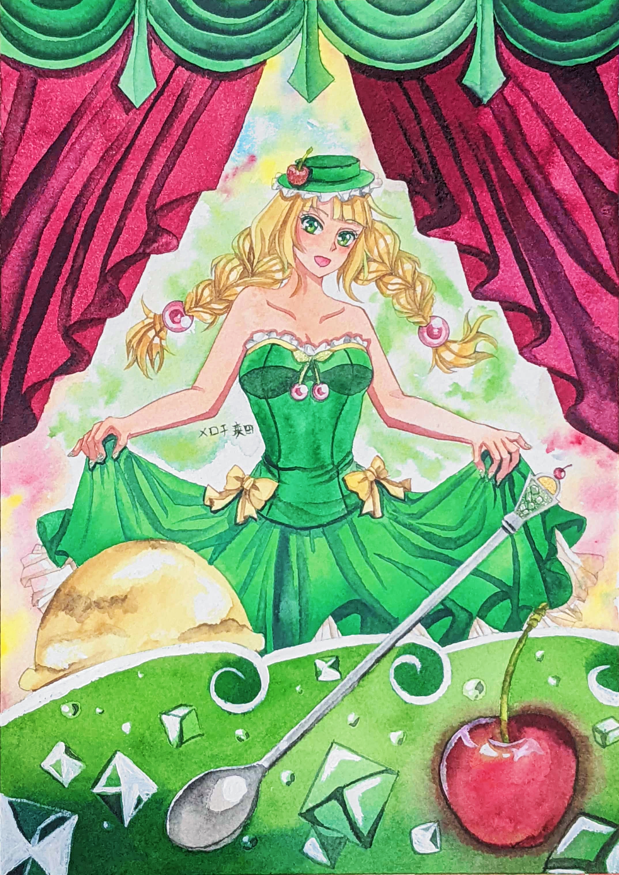 メロンソーダの煌めき